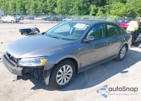 2015 Volkswagen Passat 1.8T Wolfsburg Edition из США, поврежденный, VIN 1VWAT7A31FC080393